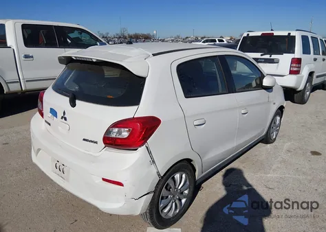 2018 Mitsubishi Mirage Es из США, поврежденный, VIN ML32A3HJ0JH013597